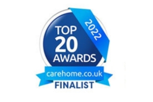 Carehome.co.uk 2022 Top 20 Award