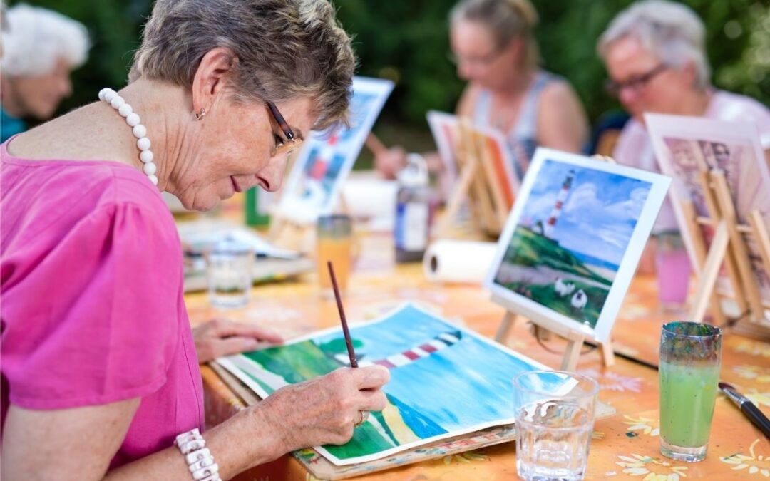 The Benefits of Art Therapy For The Elderly