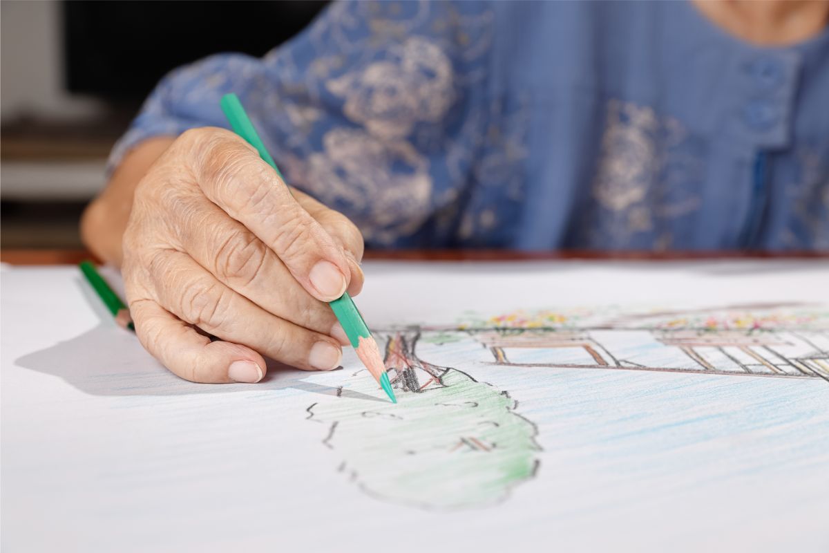 art therapy to help dementia